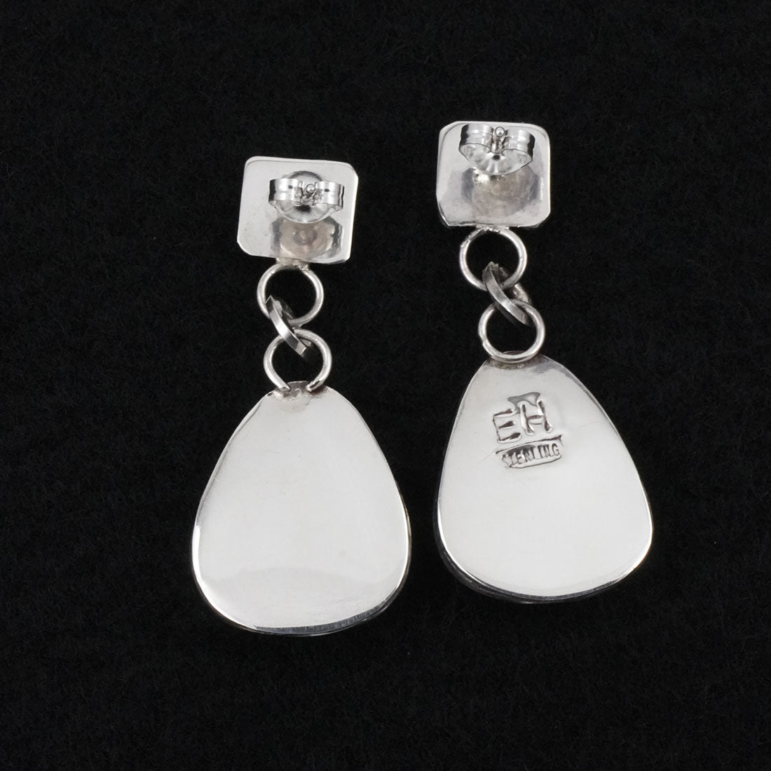 Ernest Hawthorne Turquoise & Sterling Silver Earrings