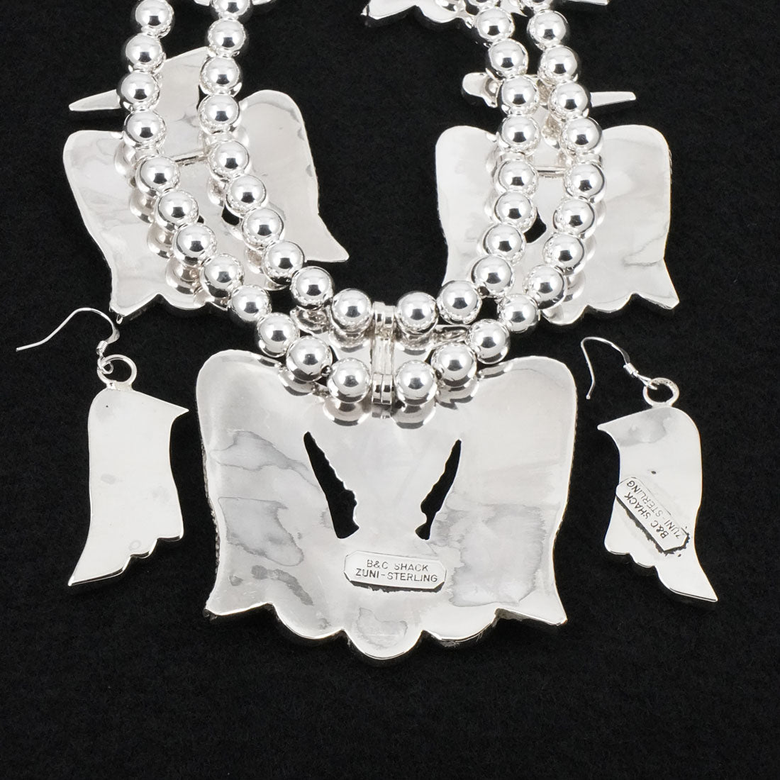 Bobby & Corraine Shack Multi-Stone & Sterling Silver Necklace Set