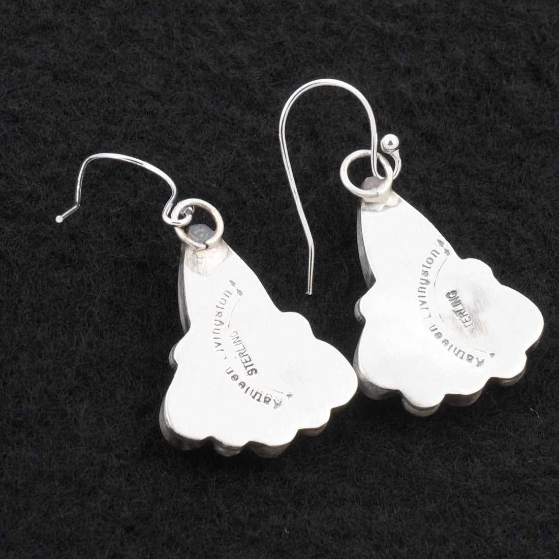 Kathleen Livingston Turquoise & Sterling Silver Earrings