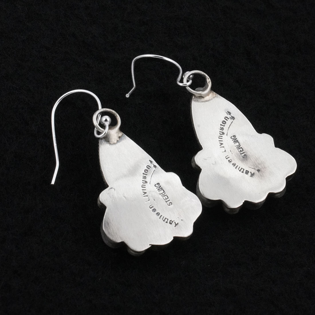 Kathleen Livingston Turquoise & Sterling Silver Earrings