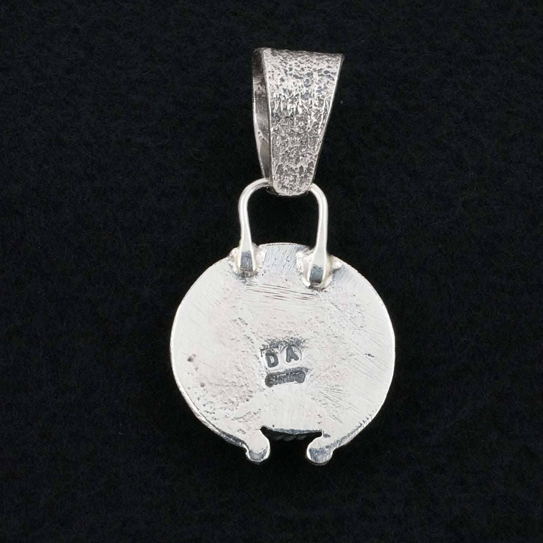 Delbert Arviso Turquoise & Sterling Silver Pendant