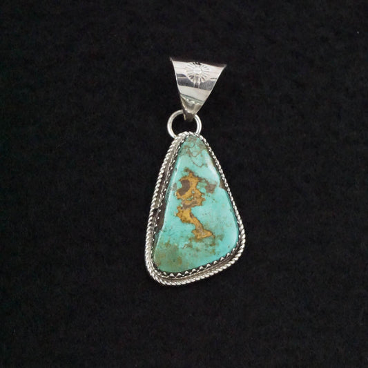 Ernest Hawthorne Turquoise & Sterling Silver Pendant