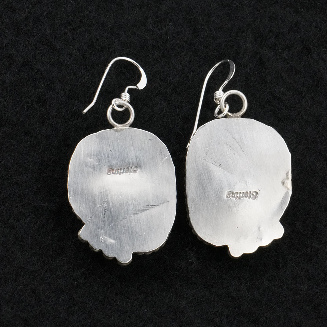 Leona Delgarito Turquoise & Sterling Silver Earrings