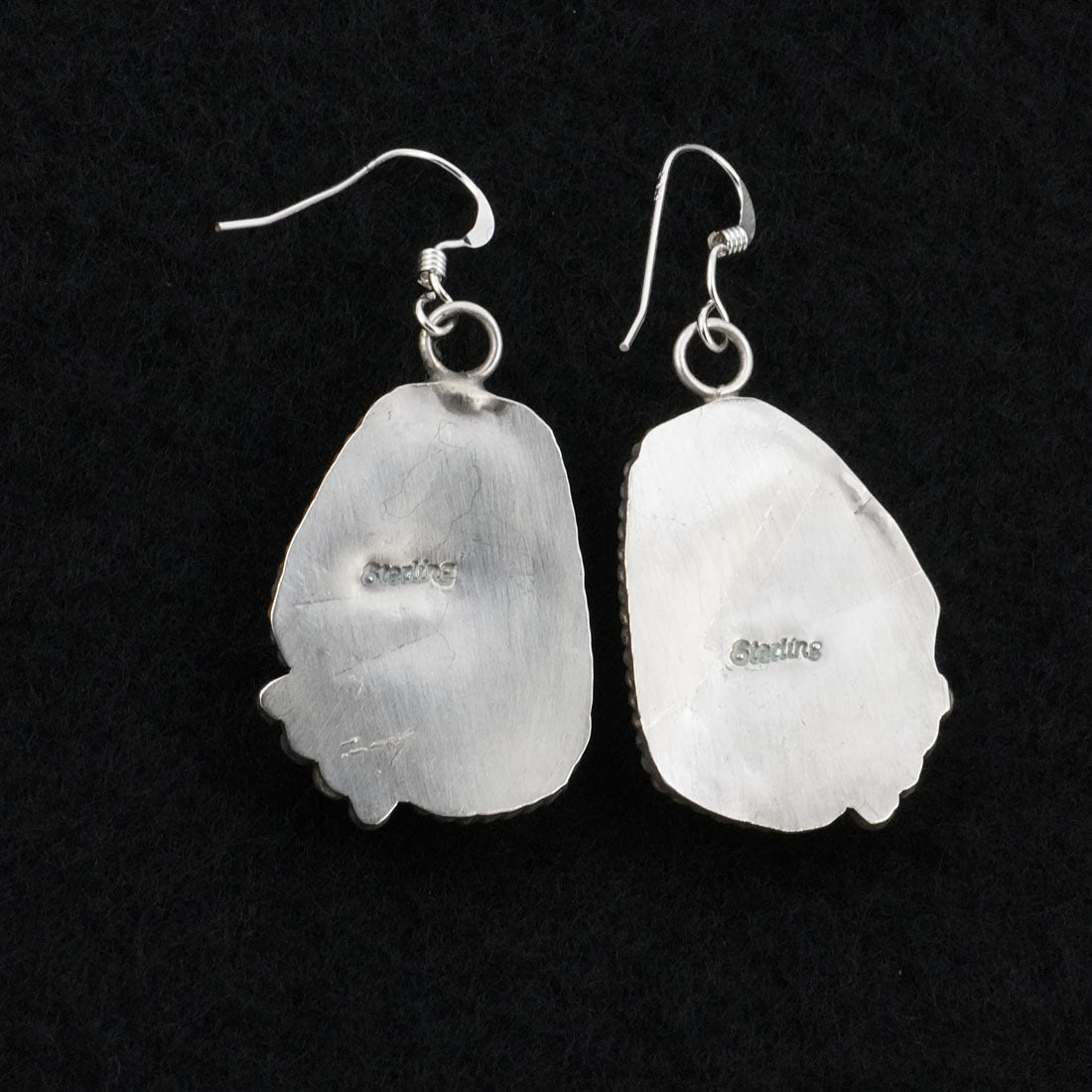 Leona Delgarito Turquoise & Sterling Silver Earrings