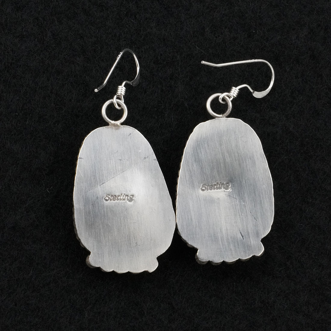 Leona Delgarito Turquoise & Sterling Silver Earrings