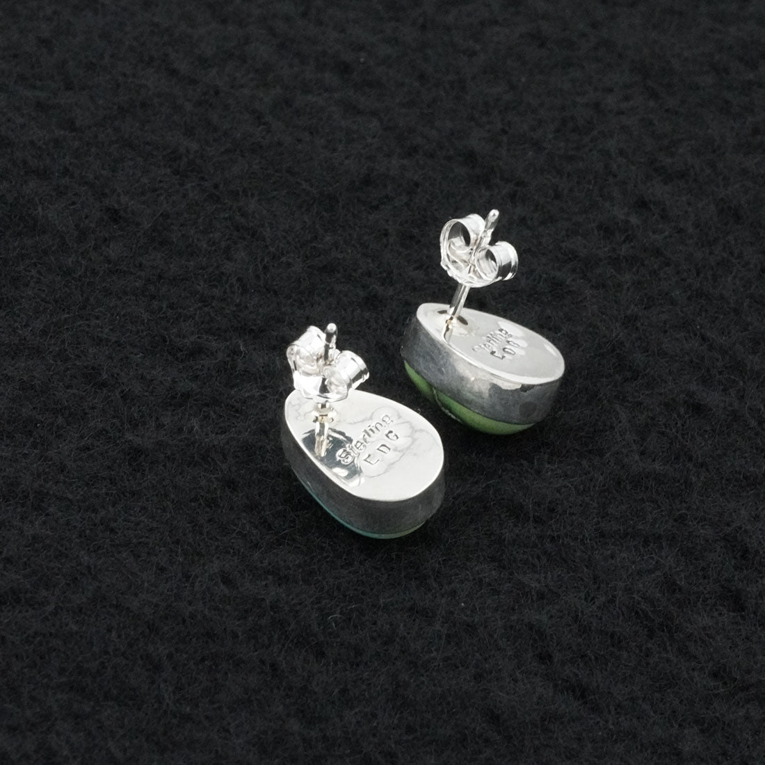 Eugene Gruber Turquoise & Sterling Silver Earrings