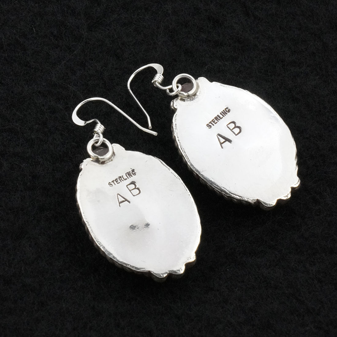 Antwone Brown Turquoise & Sterling Silver Earrings