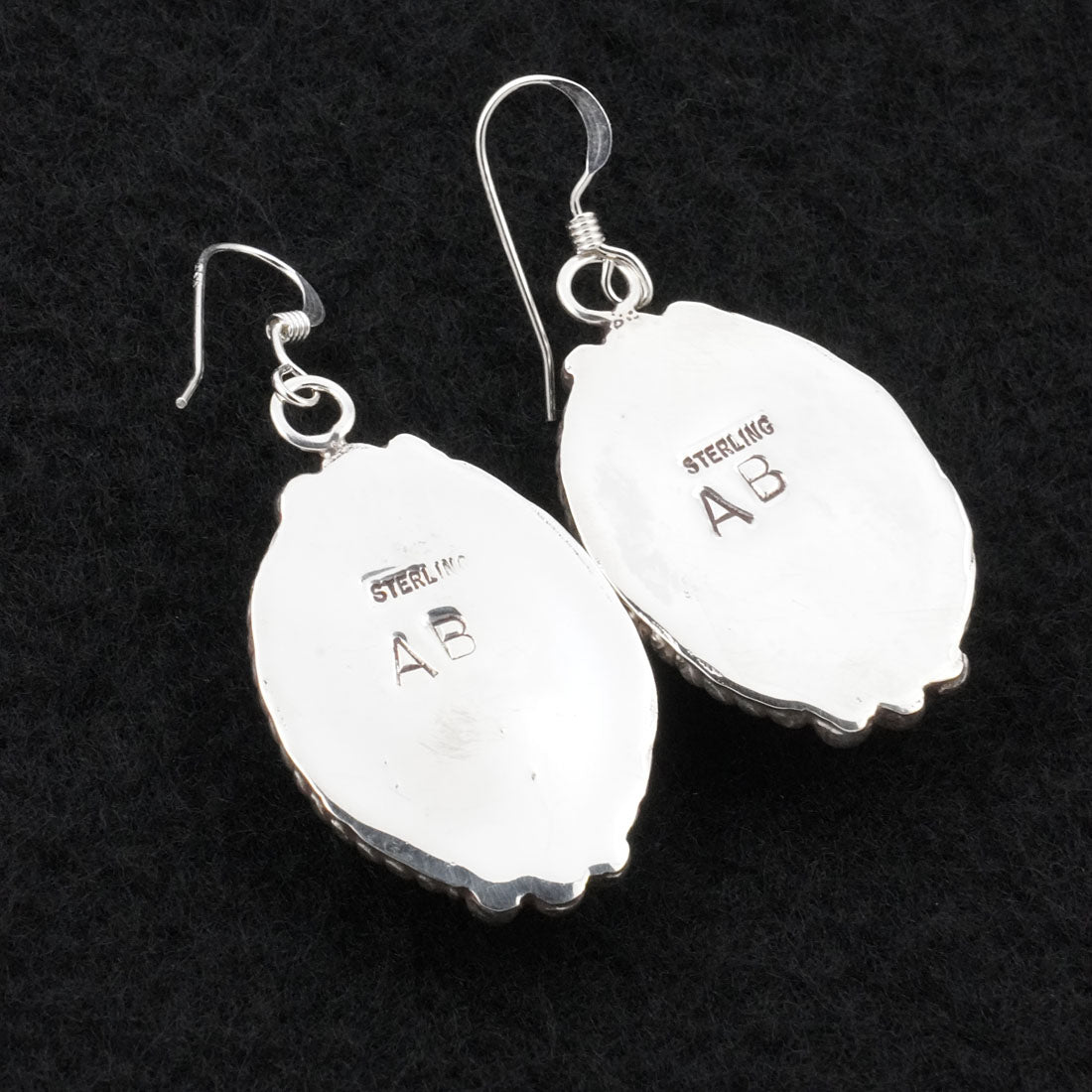 Antwone Brown Turquoise & Sterling Silver Earrings