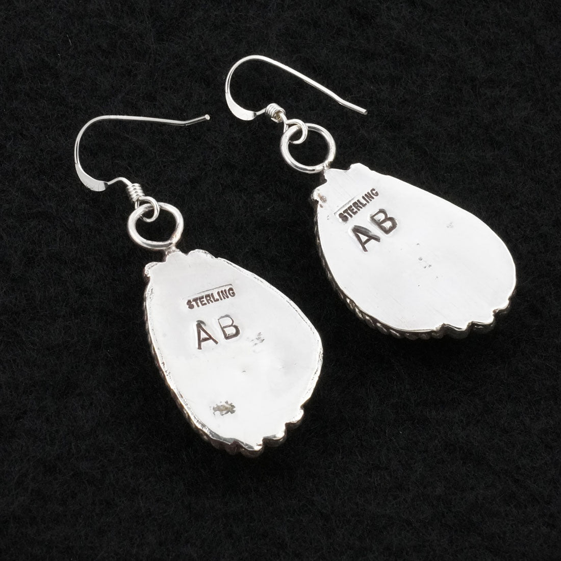 Antwone Brown Turquoise & Sterling Silver Earrings