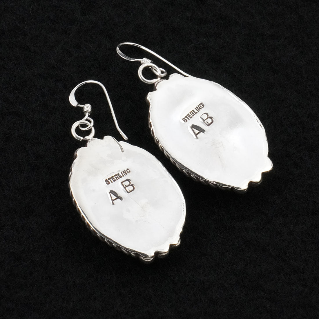 Antwone Brown Turquoise & Sterling Silver Earrings