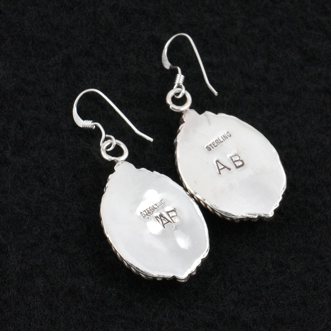 Antwone Brown Turquoise & Sterling Silver Earrings