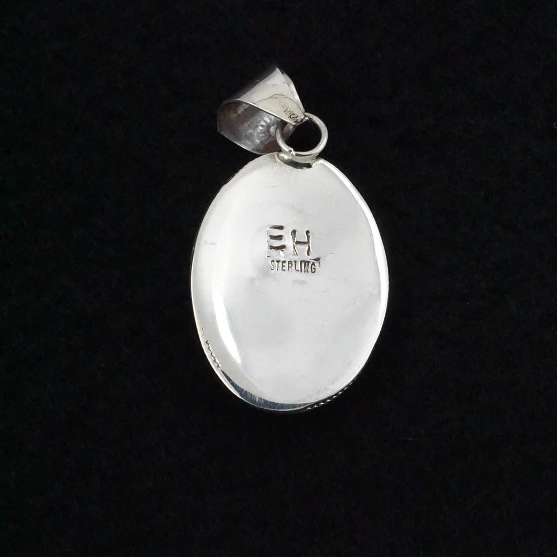 Ernest Hawthorne Spiny Oyster & Sterling Silver Pendant