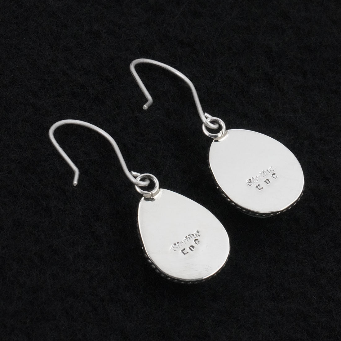 Eugene Gruber Turquoise & Sterling Silver Earrings