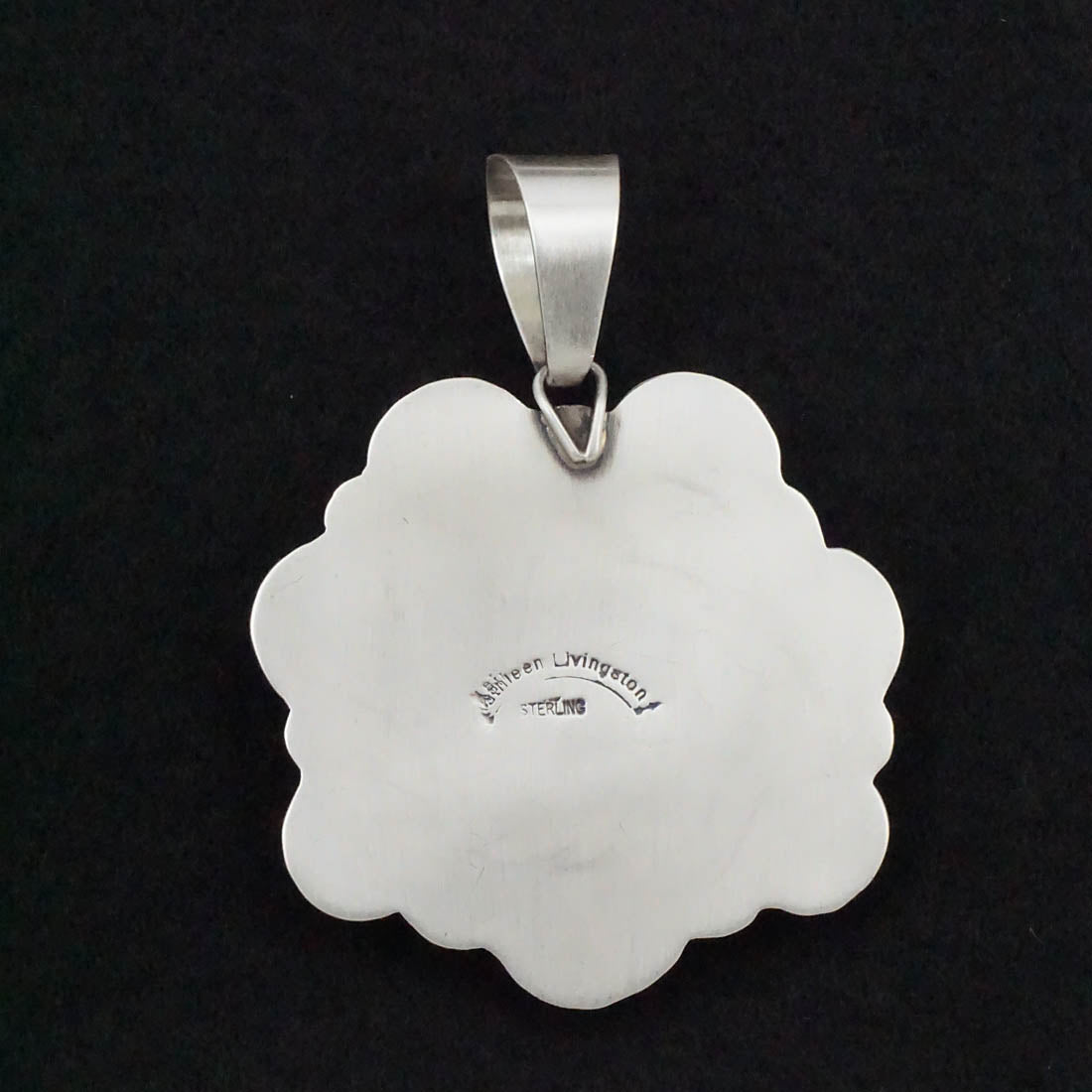 Kathleen Livingston Turquoise & Sterling Silver Pendant