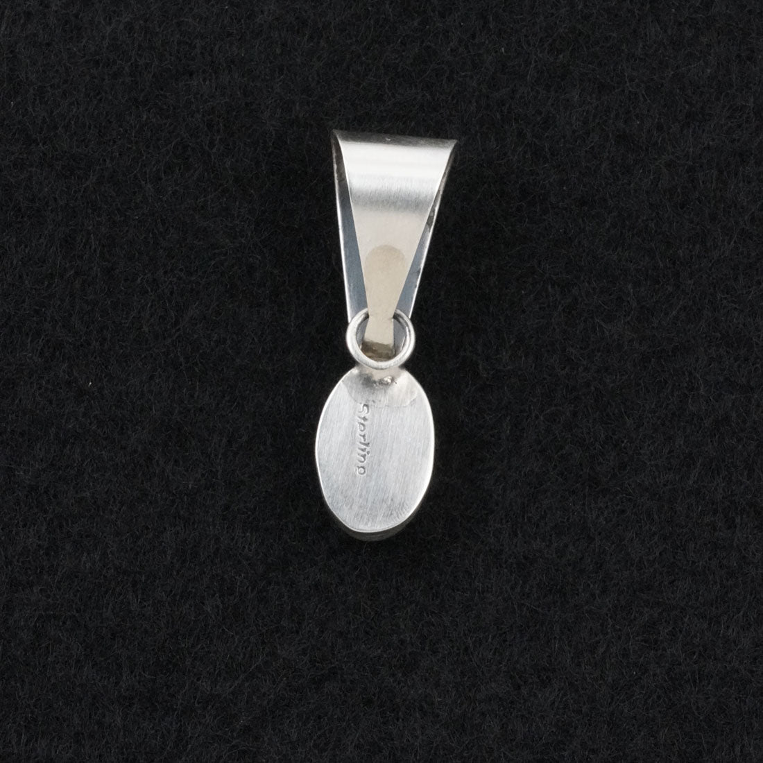 Rosemary Saunders Turquoise & Sterling Silver Pendant