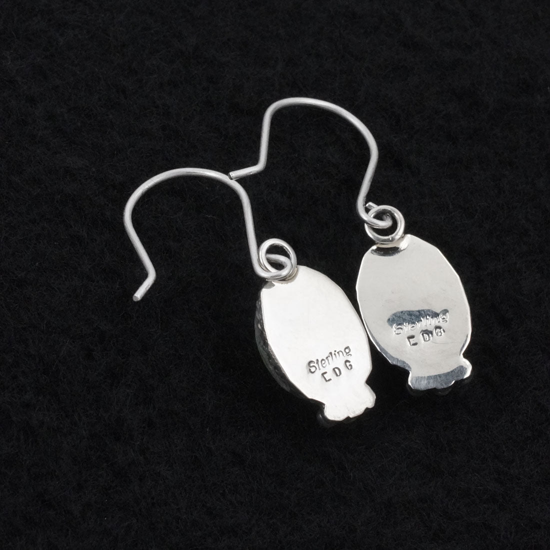 Eugene Gruber Turquoise & Sterling Silver Earrings