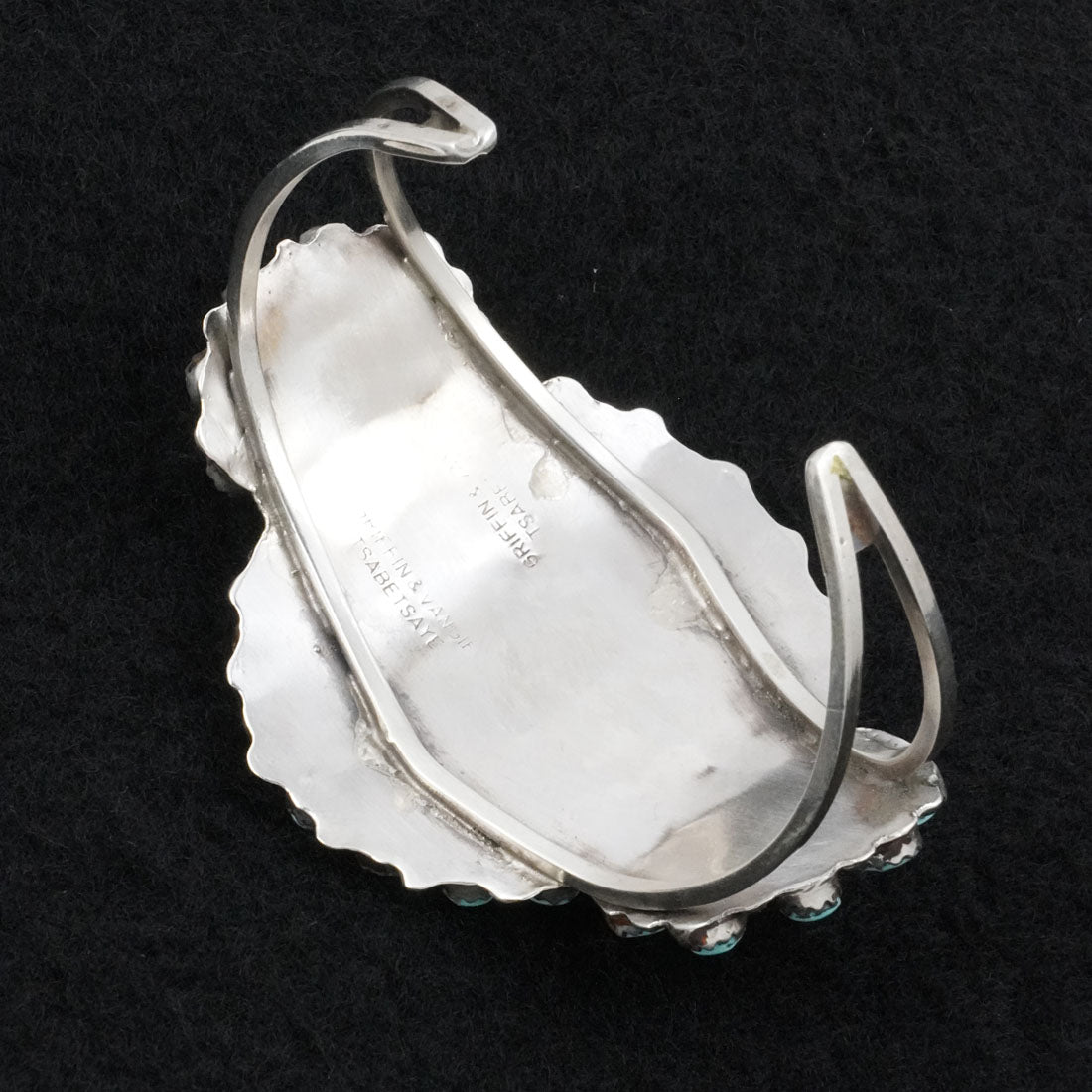 Vangie Tsabetsaye Turquoise & Sterling Silver Bracelet