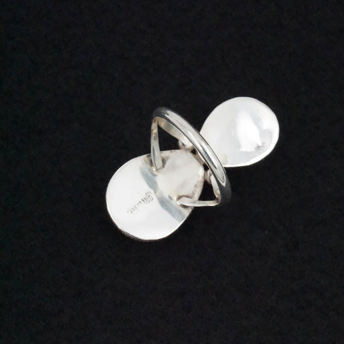 Ernest Hawthorne Turquoise & Sterling Silver Ring Size 7