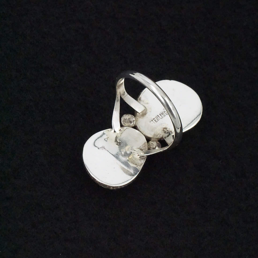 Ernest Hawthorne Turquoise & Sterling Silver Ring Size 7