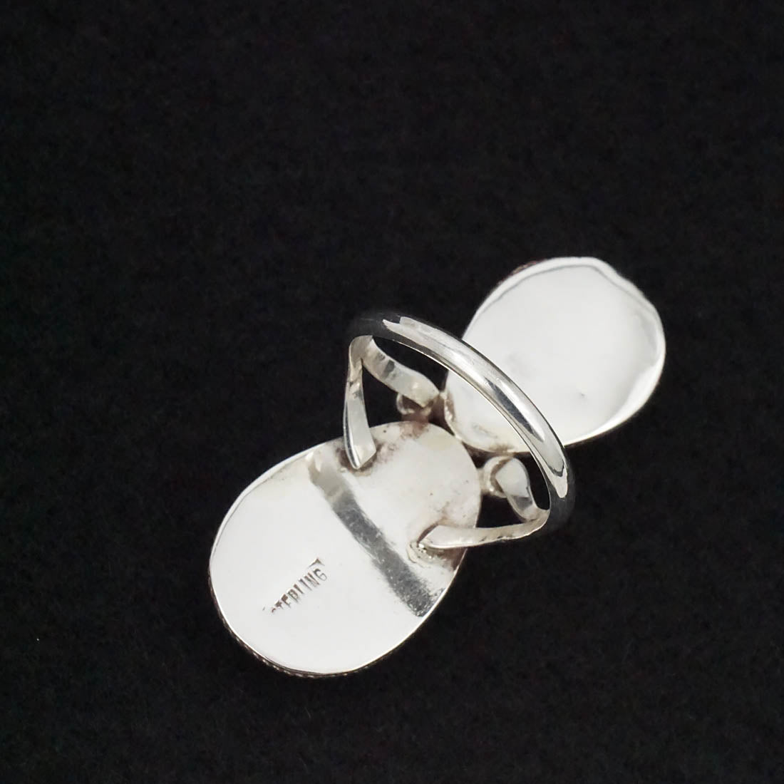 Ernest Hawthorne Turquoise & Sterling Silver Ring Size 7