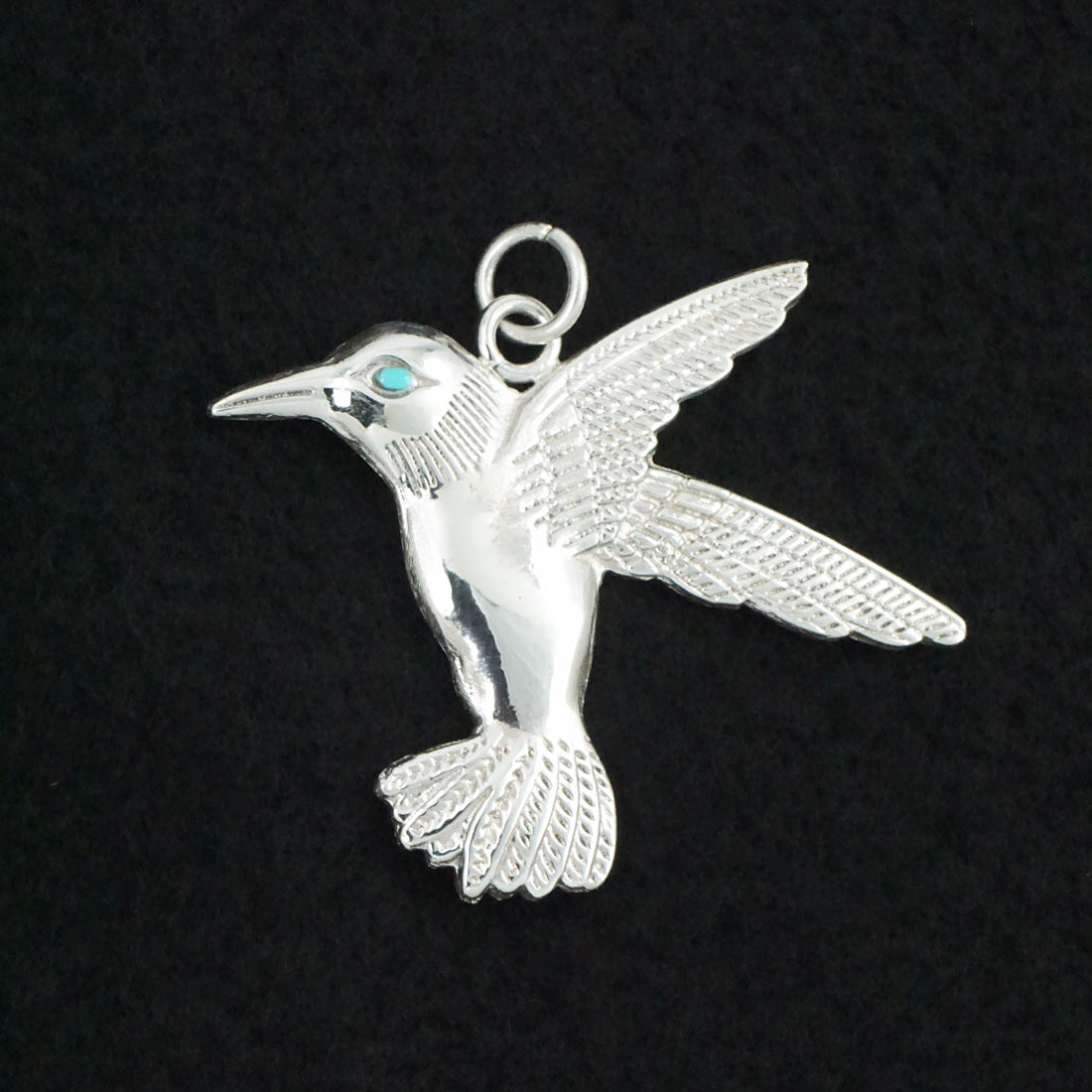 Virick Laweka Turquoise & Sterling Silver Pendant