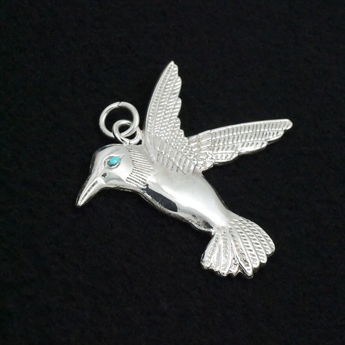 Virick Laweka Turquoise & Sterling Silver Pendant