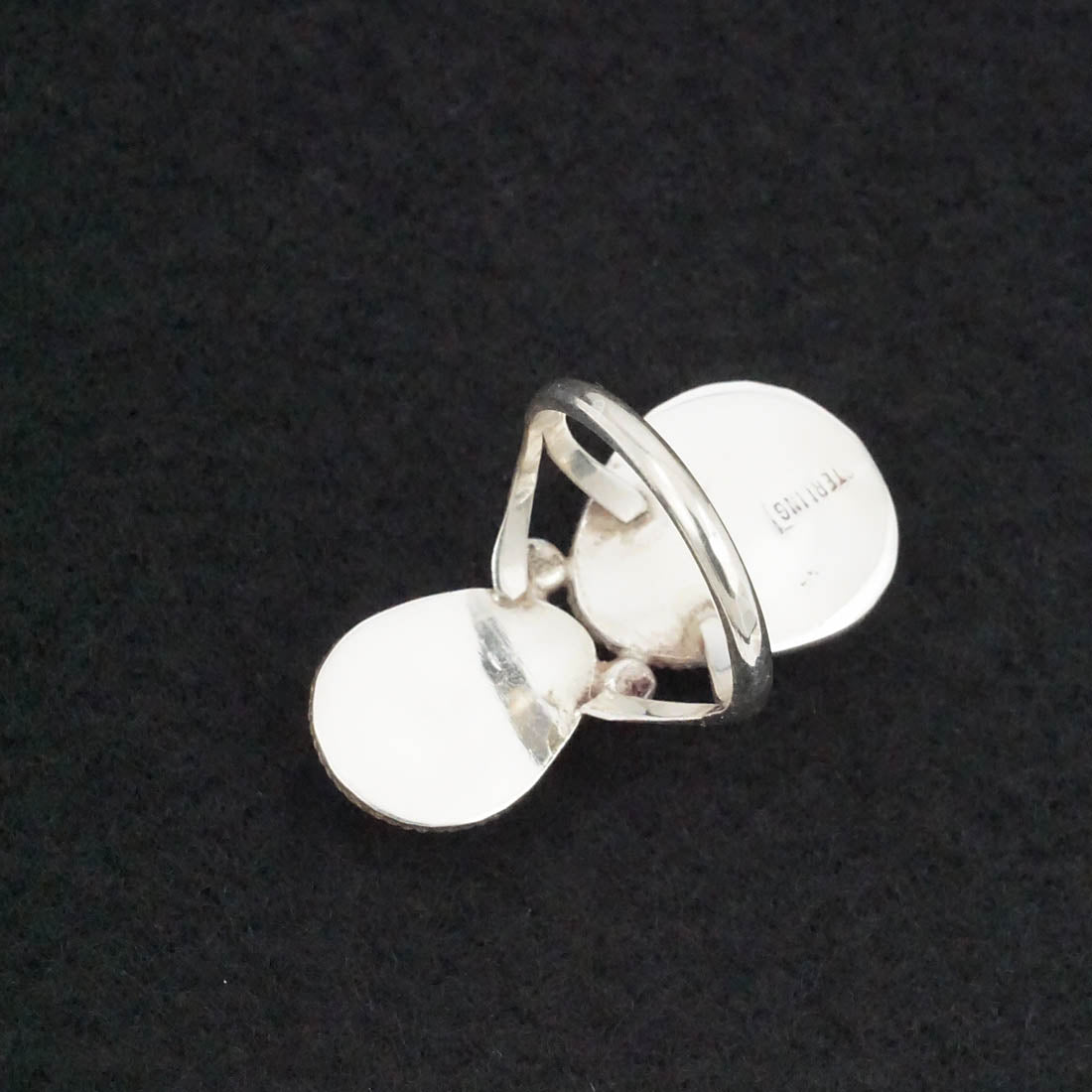 Ernest Hawthorne Turquoise & Sterling Silver Ring Size 7