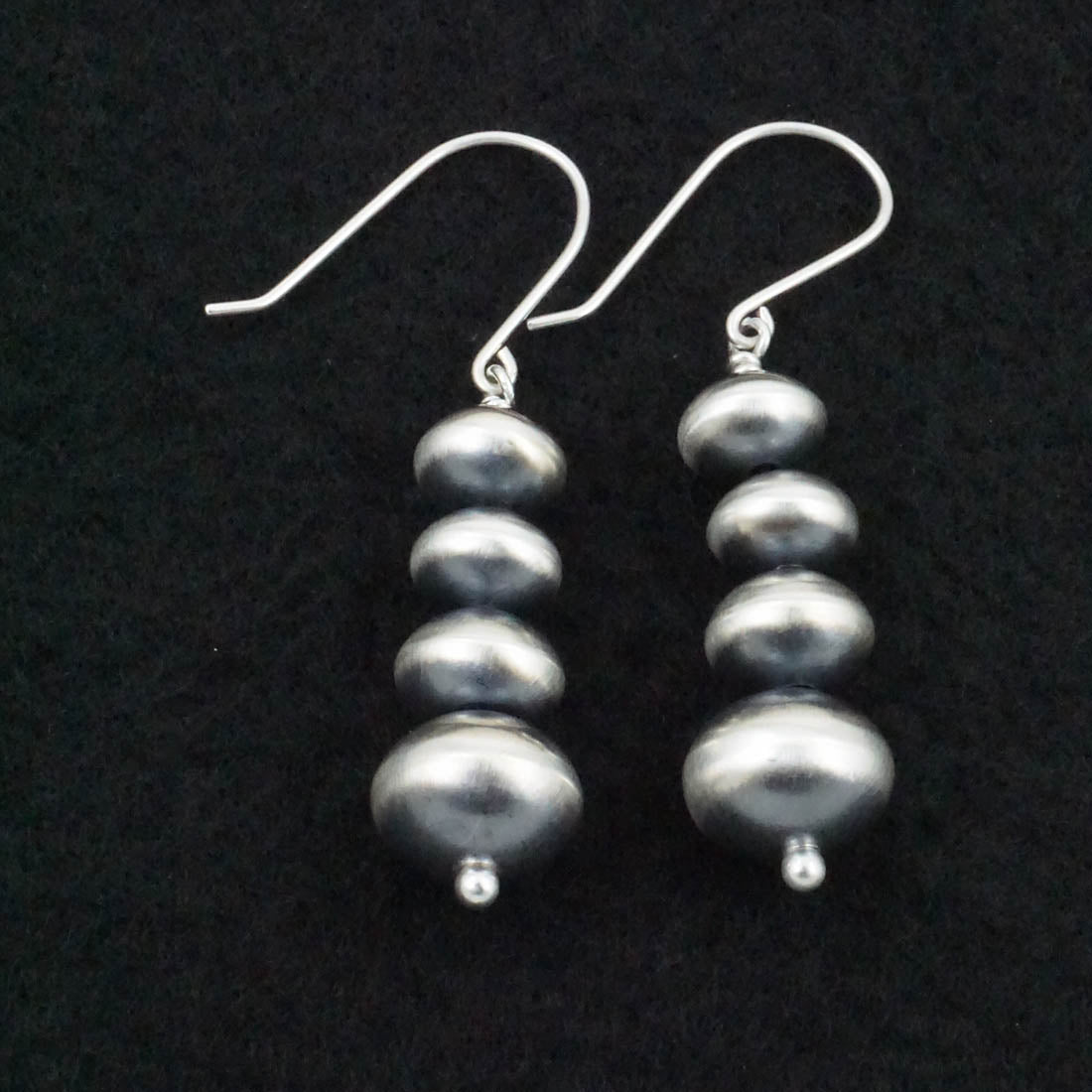 Bryannen Halwood Sterling Silver Navajo Pearl Earrings
