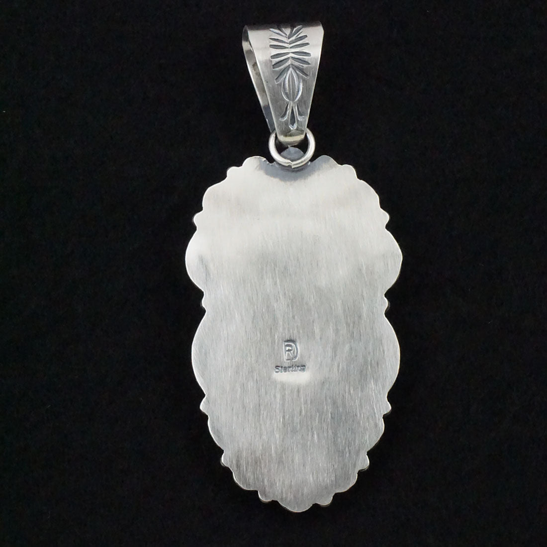 Raymond Delgarito Turquoise & Sterling Silver Pendant
