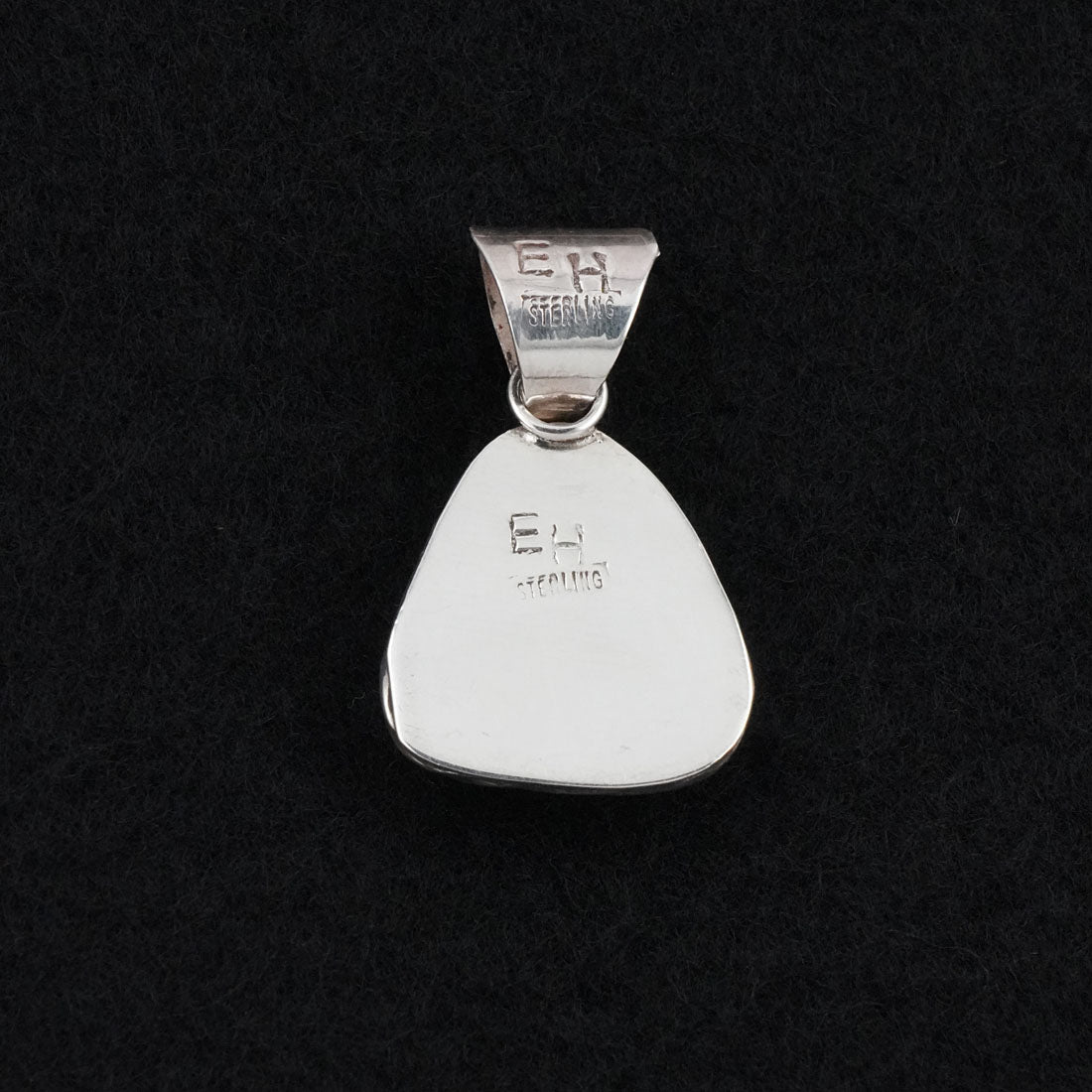 Ernest Hawthorne White Buffalo & Sterling Silver Pendant