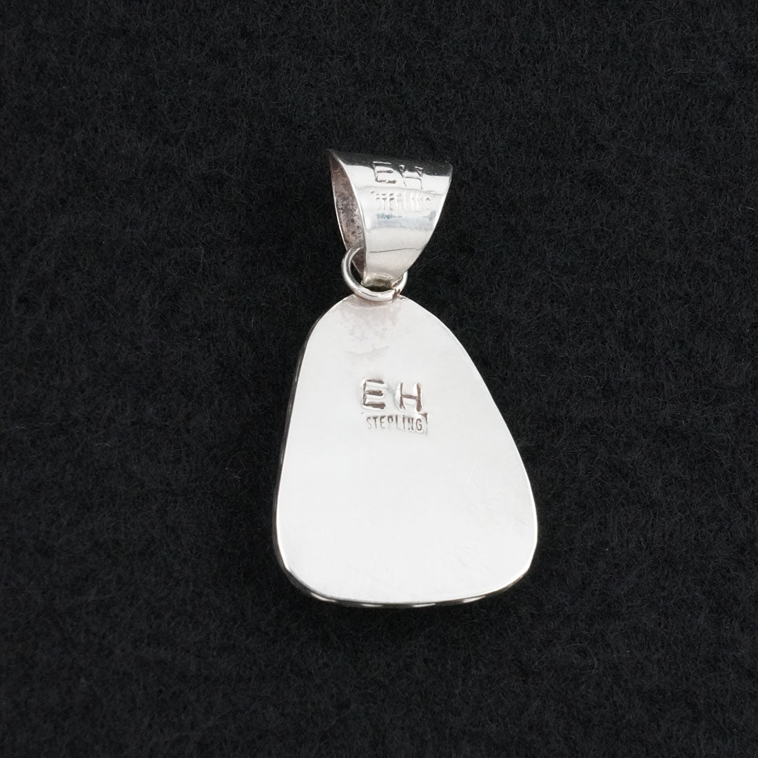 Ernest Hawthorne White Buffalo & Sterling Silver Pendant
