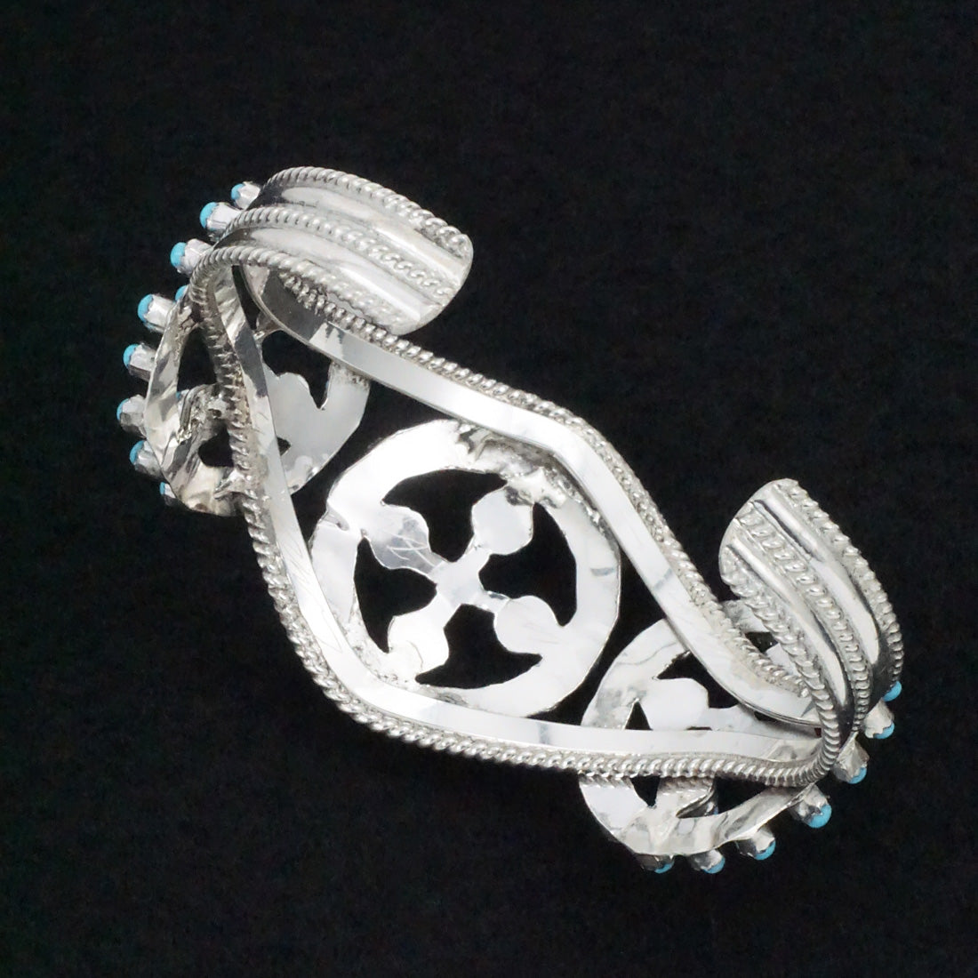 Wayne Johnson Turquoise & Sterling Silver Bracelet