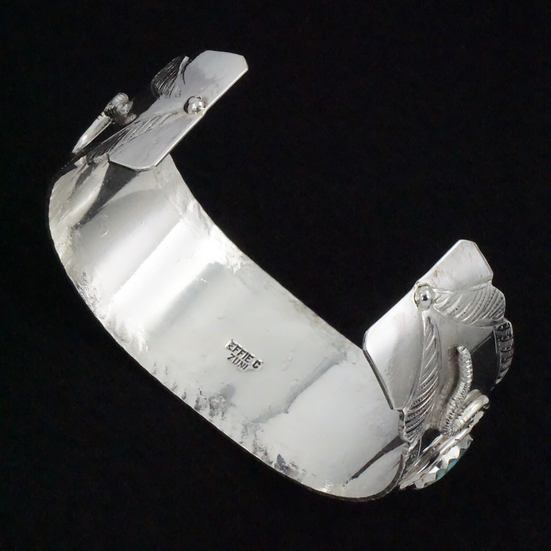 Joy Calavaza Turquoise & Sterling Silver Bracelet