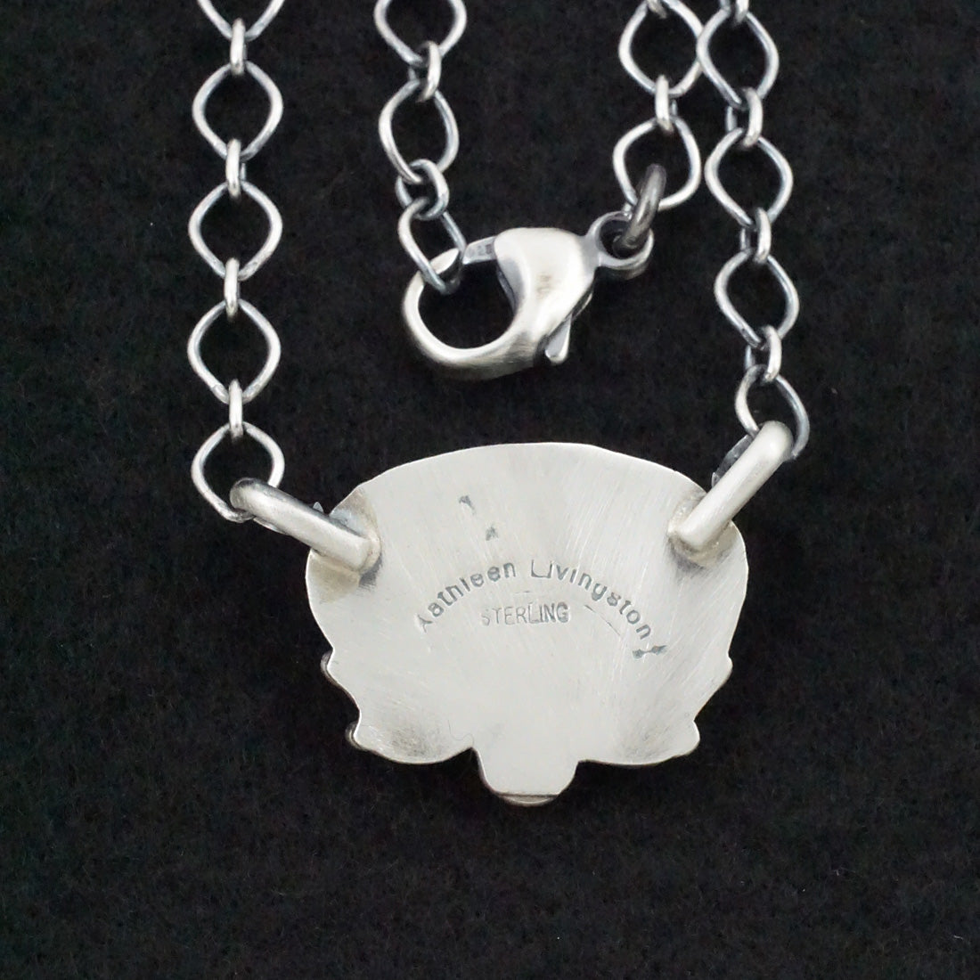 Kathleen Livingston Turquoise & Sterling Silver Necklace