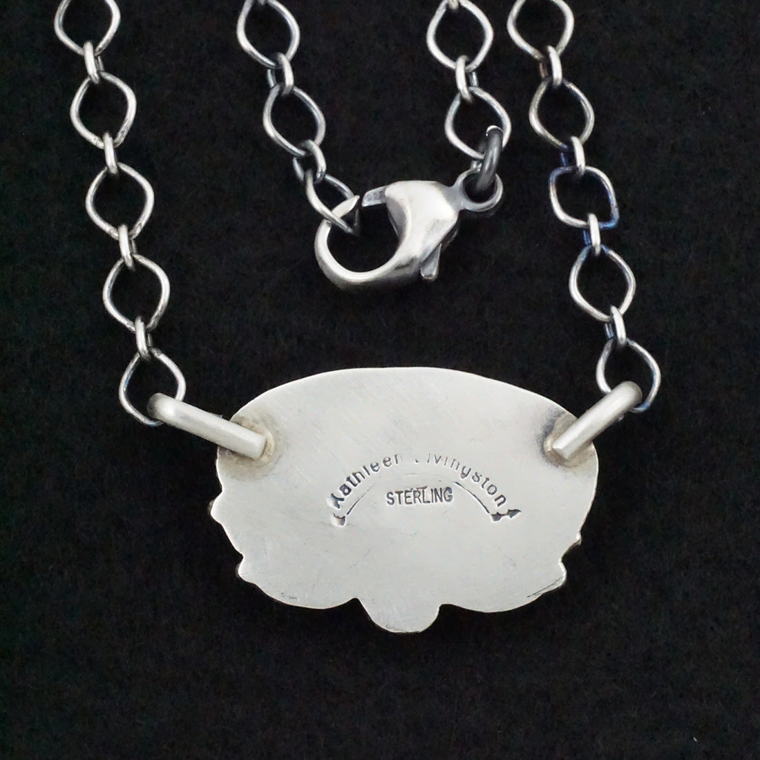 Kathleen Livingston Turquoise & Sterling Silver Necklace