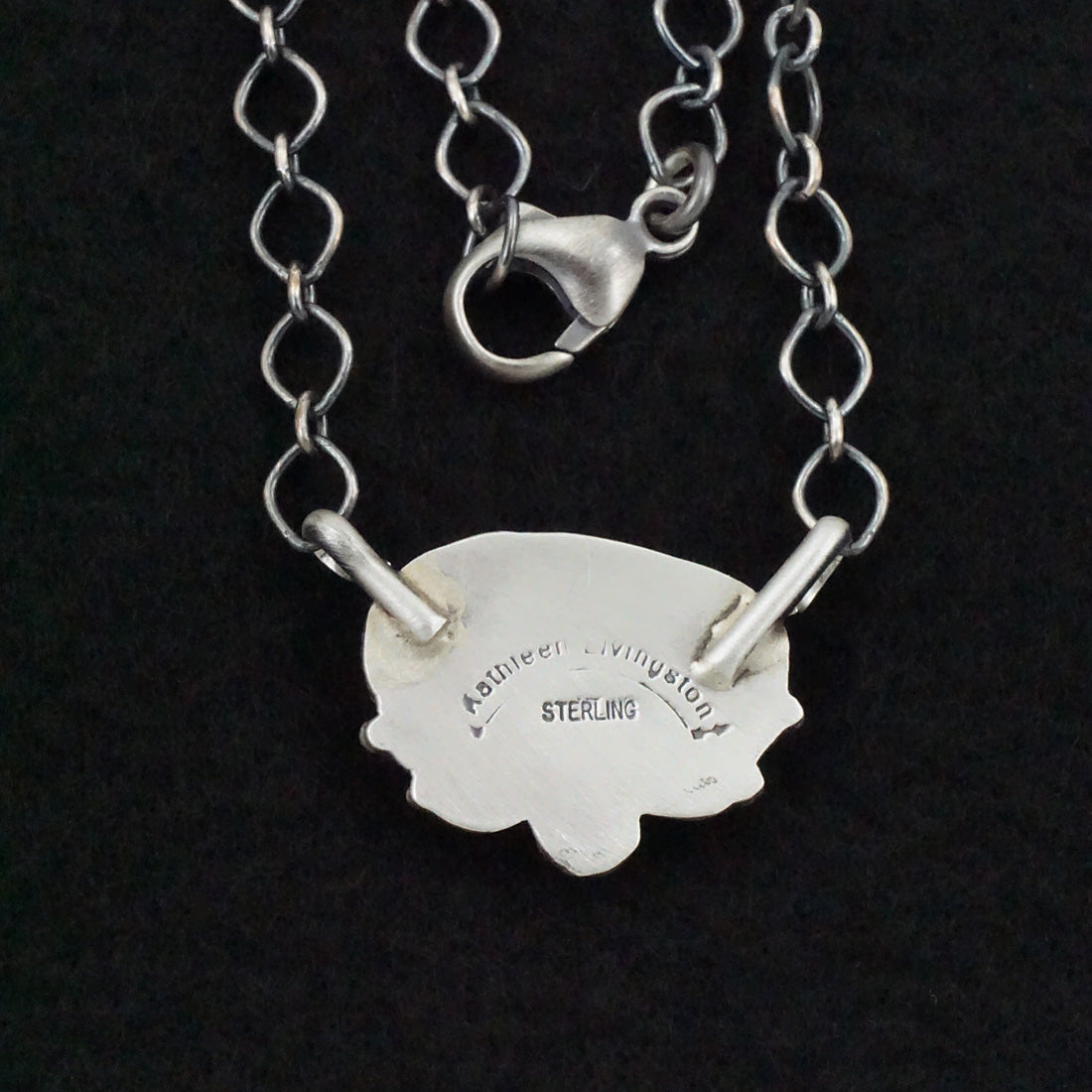 Kathleen Livingston Turquoise & Sterling Silver Necklace