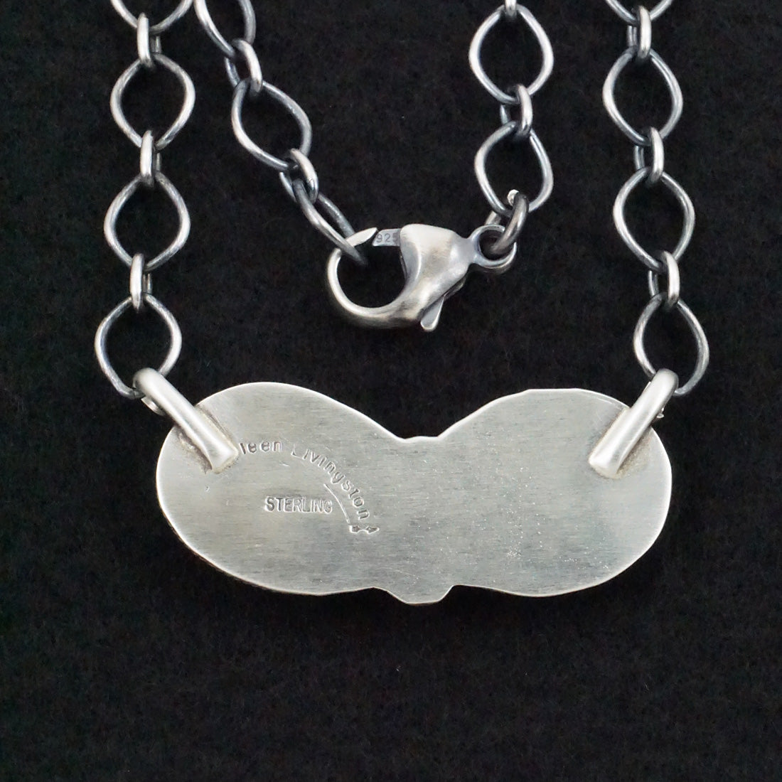 Kathleen Livingston Turquoise & Sterling Silver Necklace