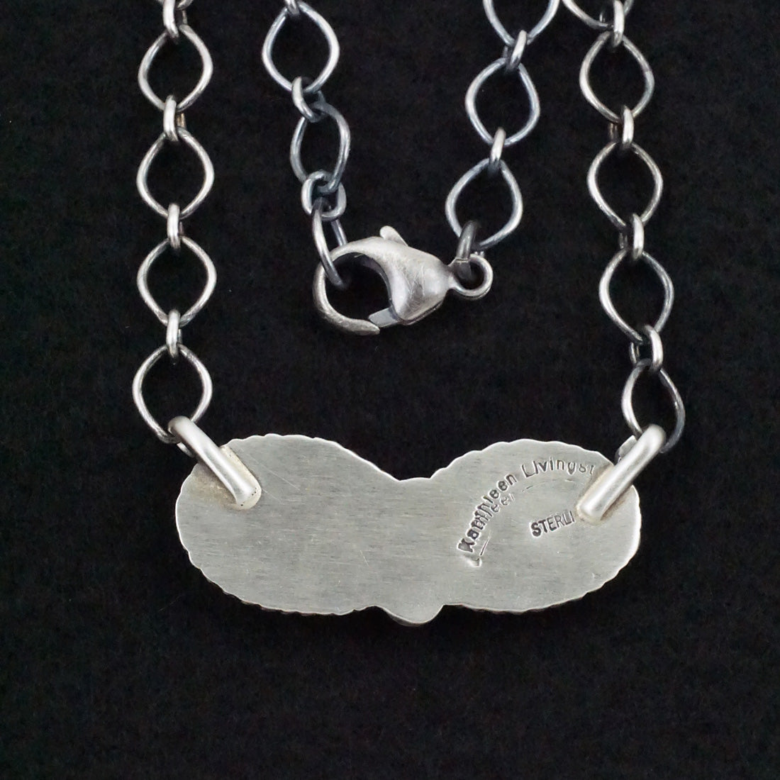 Kathleen Livingston Turquoise & Sterling Silver Necklace