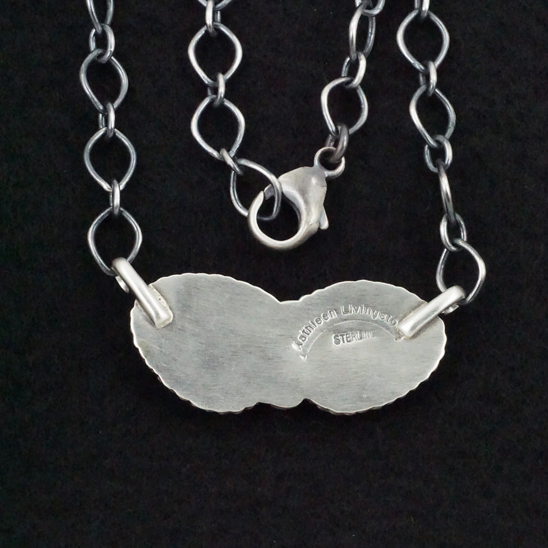 Kathleen Livingston Turquoise & Sterling Silver Necklace