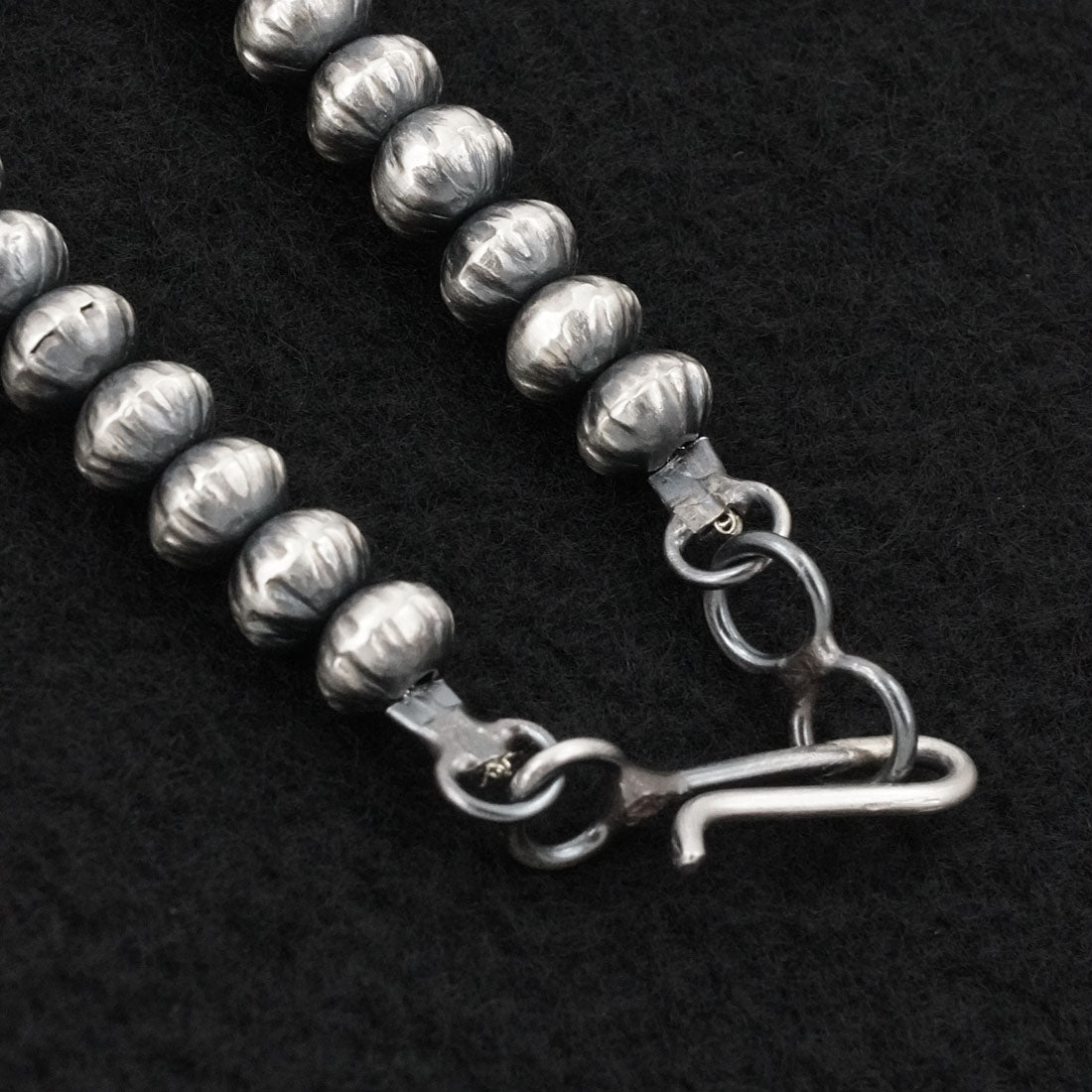 Tonisha Haley Sterling Silver Navajo Pearl Necklace 22"