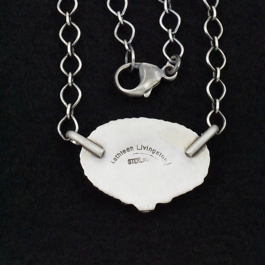 Kathleen Livingston Turquoise & Sterling Silver Necklace