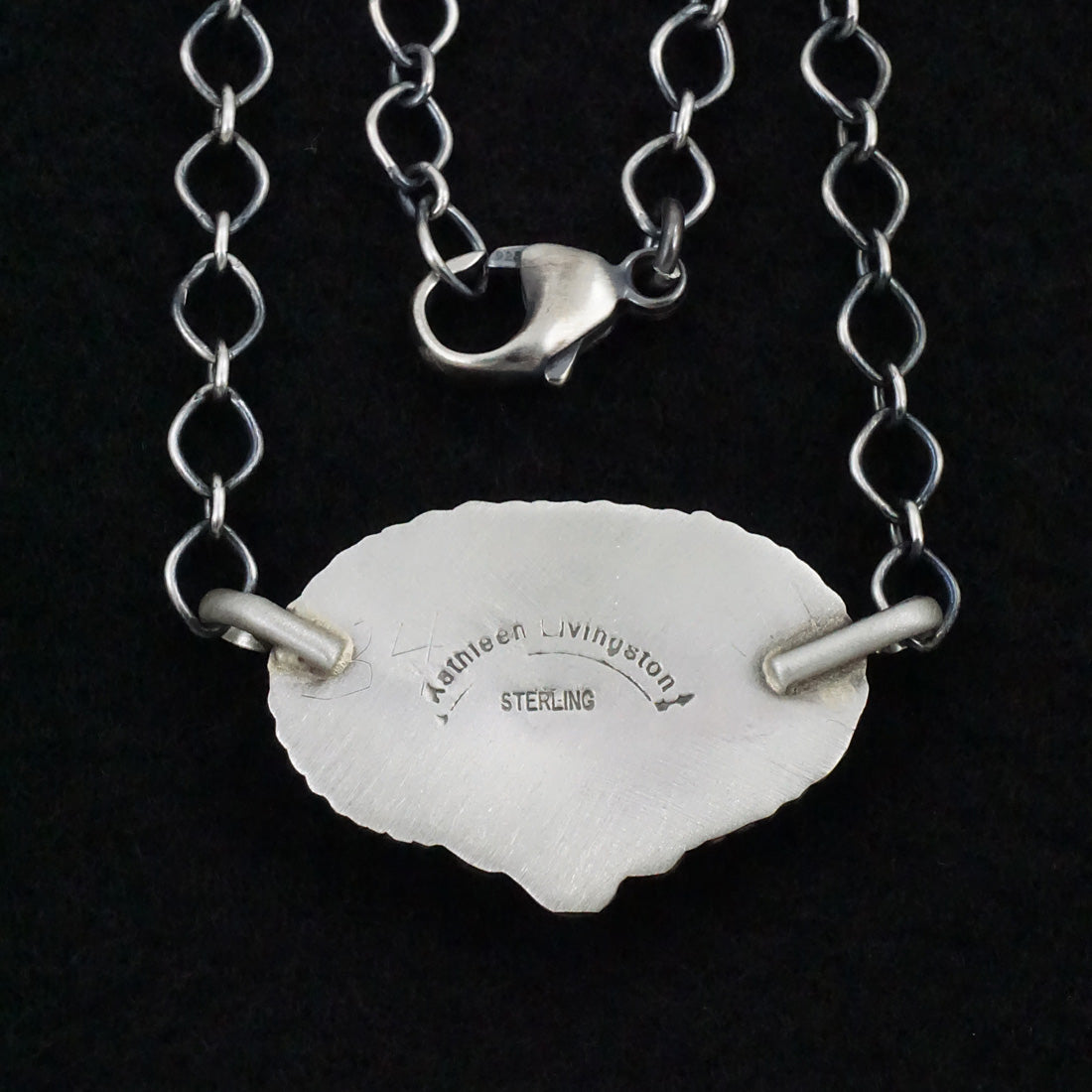 Kathleen Livingston Turquoise & Sterling Silver Necklace