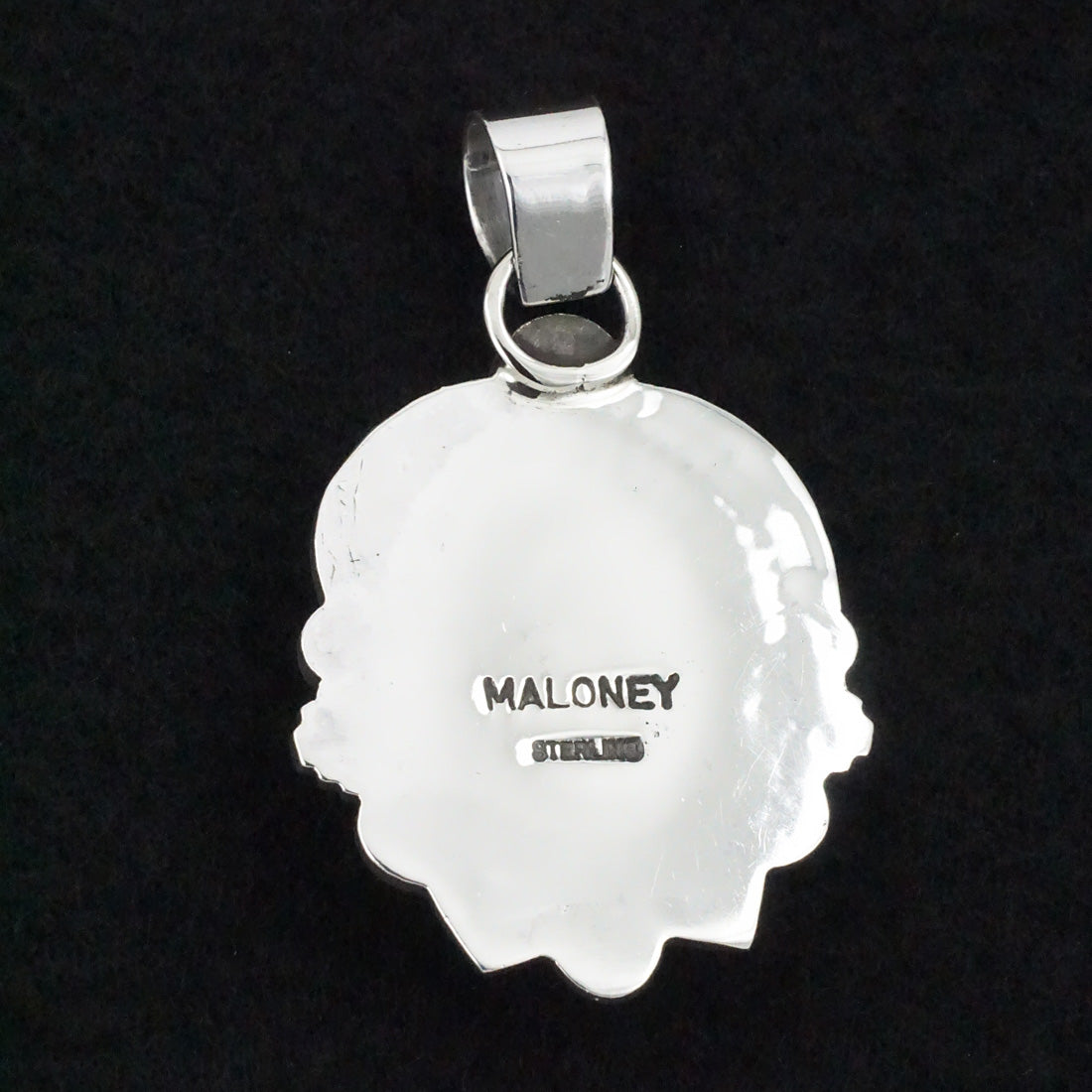 Leonard Maloney Turquoise & Sterling Silver Pendant