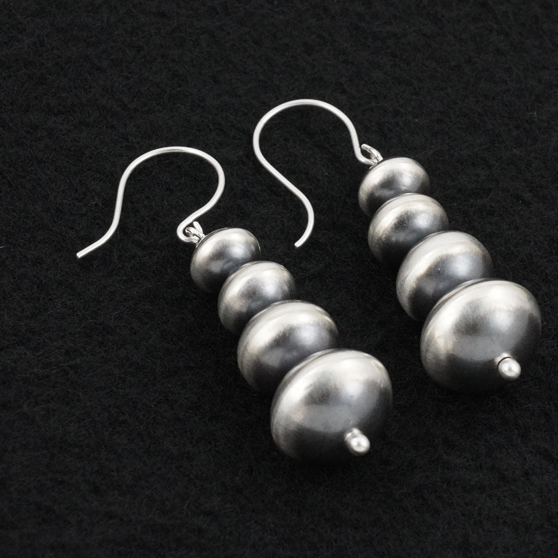 Bryannen Halwood Sterling Silver Navajo Pearl Earrings