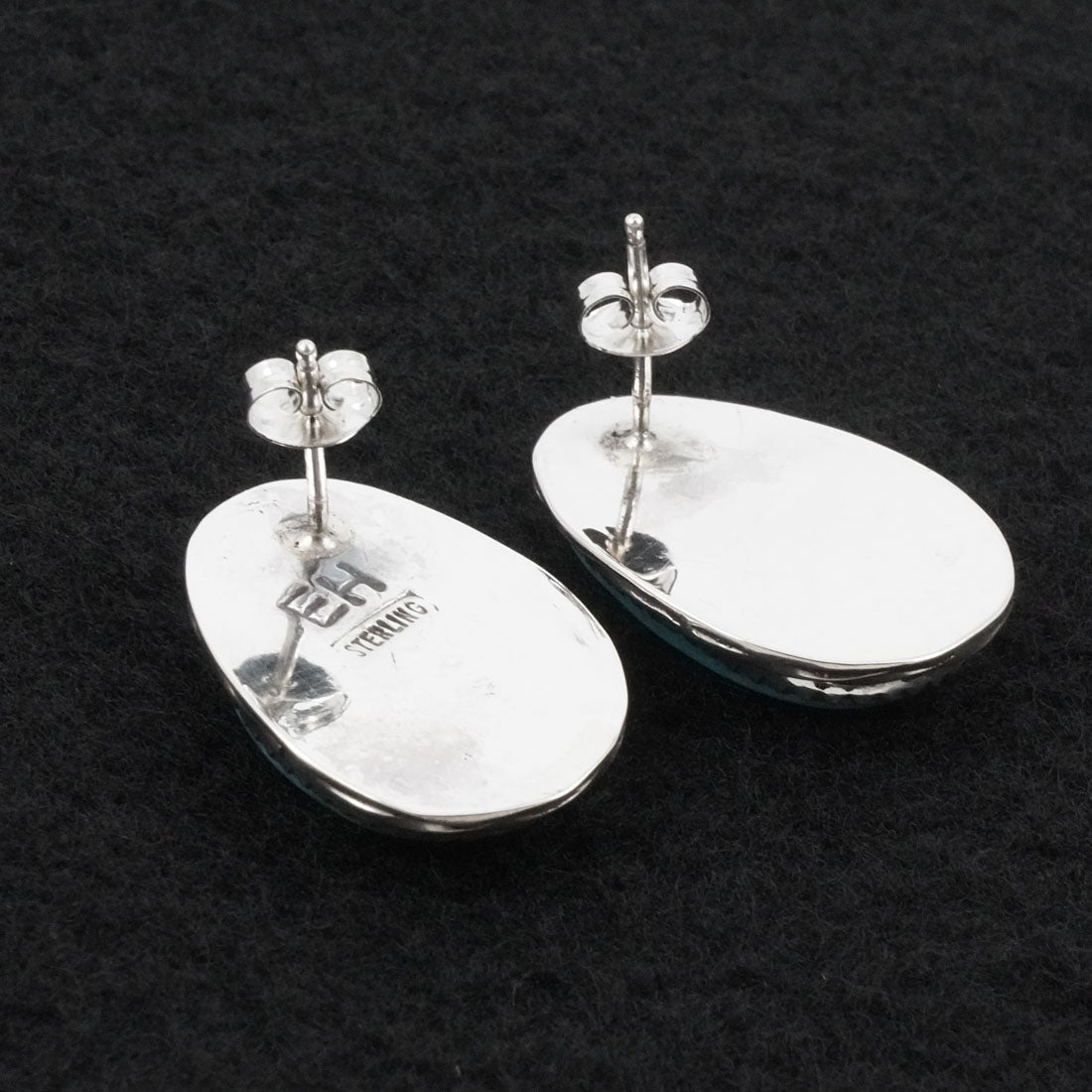 Ernest Hawthorne Turquoise & Sterling Silver Earrings