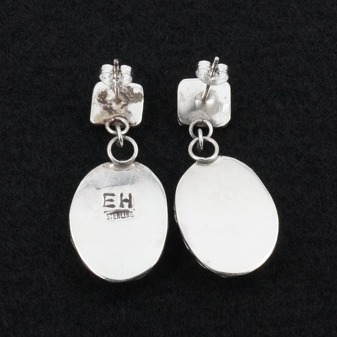 Ernest Hawthorne Turquoise & Sterling Silver Earrings