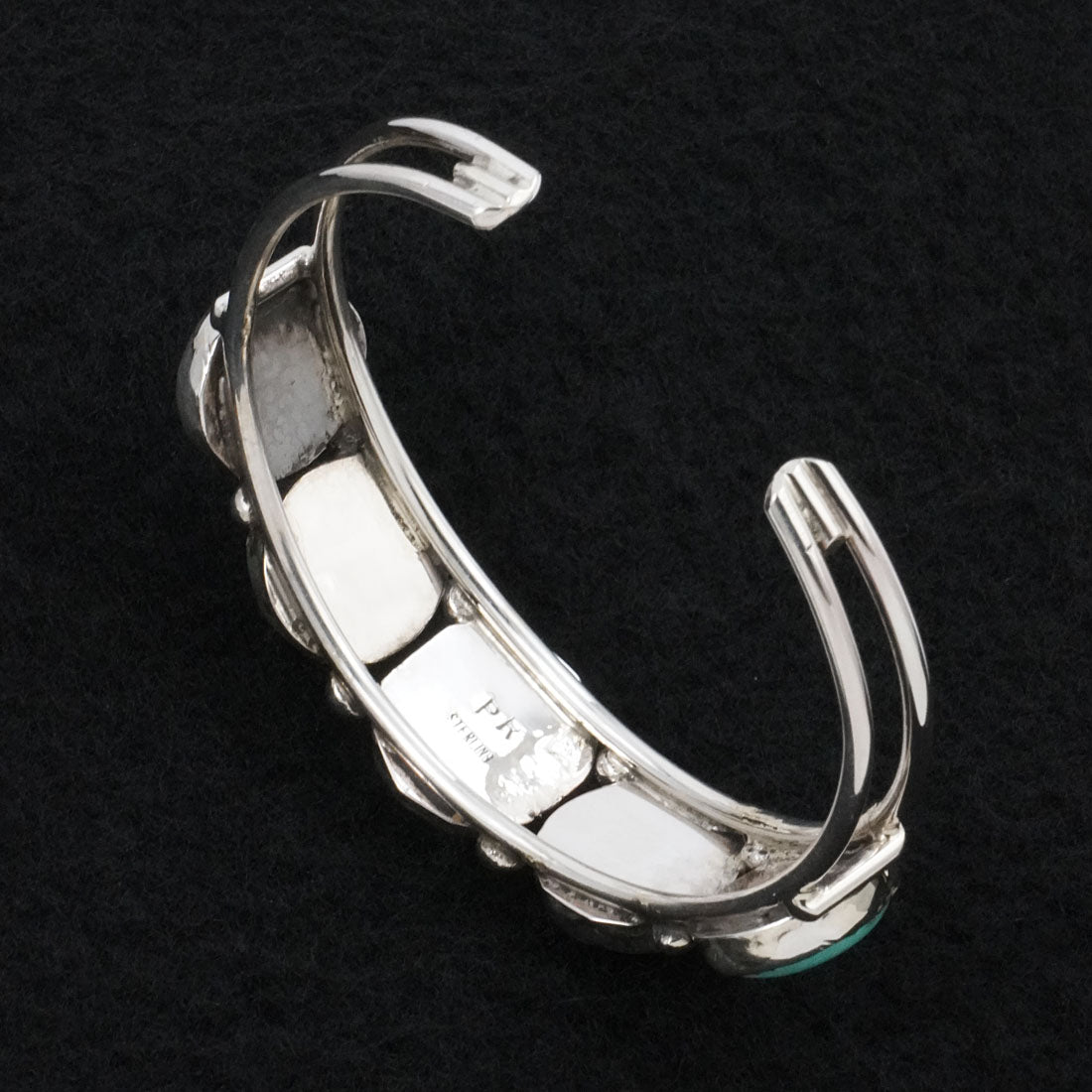 Priscilla Reeder Turquoise & Sterling Silver Bracelet