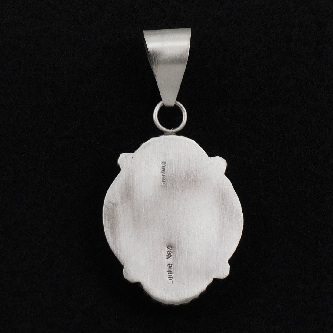 Leslie Nez Turquoise & Sterling Silver Pendant