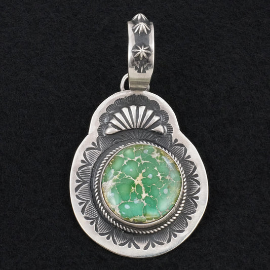 Elvira Bill Turquoise & Sterling Silver Pendant