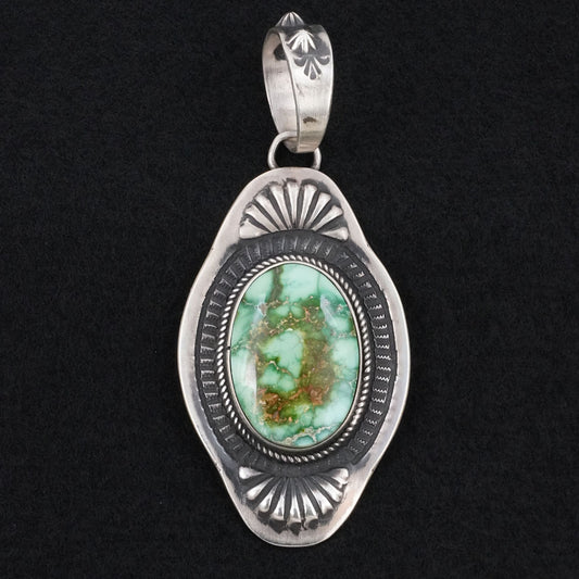 Elvira Bill Turquoise & Sterling Silver Pendant